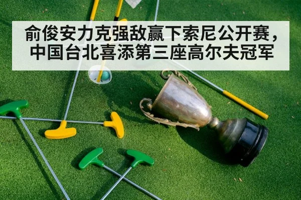 俞俊安力克强敌赢下索尼公开赛,中国台北喜添第三座高尔夫冠军